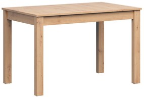Τραπέζι Boston 481, Artisan βελανιδιά, 75x75x120cm, 29 kg, Επιμήκυνση, Πλαστικοποιημένη μοριοσανίδα | Epipla1.gr
