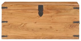 vidaXL Μπαούλο 90 x 40 x 40 εκ. από Μασίφ Ξύλο Ακακίας