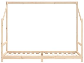 vidaXL Πλαίσιο Παιδικού Κρεβατιού 2x(80x200) εκ. από Μασίφ Ξύλο Πεύκου