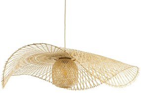 Φωτιστικό Οροφής Boho Cinnabar 01838 Φ100x21cm 1xE27 Beige GloboStar