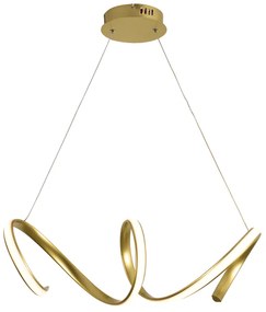 Φωτιστικό Κρεμαστο Aca HM91LEDP64BR CLEO Οξυντέ (Bronzed) 3000K