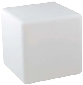 Φωτιστικό Δαπέδου Geco I-GECO-CUBO-E-L50 1xE27 50x50x50cm Με Καλώδιο White Intec