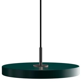Κρεμαστό Φωτιστικό Οροφής LED 14W Φ31cm Μαύρο Φινίρισμα Asteria Umage-2208C4175-Πράσινο 2208C4175