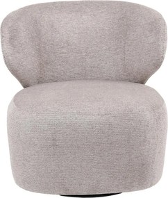 Πολυθρόνα Marelia περιστρεφόμενη λαδί ύφασμα 73x76x76εκ 73x76x76 εκ.