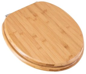 Καπάκι Λεκάνης Bamboo Essentials 02-13059 35x43x3cm Natural Estia Bamboo