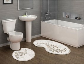 Bathmat Set (2 Pieces) 210Fg41115Kr Cream