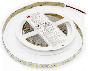 Adeleq Ταινία LED Λευκή Αυτοκόλλητη 5m 24VDC 24W Και 252LED Ανά Μέτρο IP54 Θερμό 3000K 30-34024024000