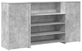 vidaXL Γραφείο υποδοχής 200x50x103,5 εκ. Επεξεργασμένο Ξύλο