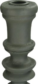 Κηροπήγιο ArteLibre Γκρι Polyresin 12.5x12.5x48cm