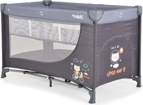 Folding cot Tommy grey