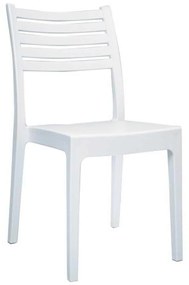 Καρέκλα Olimpia Πλαστική Άσπρη 46x52x86cm