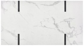 BLANCA c. table white marble / black DIOMMI V-CH-BLANCA-LAW