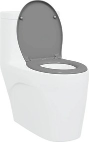 vidaXL Λεκάνη Γκρι 47 x 37 x 4 εκ Δυροπλάστ