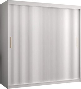 Ντουλάπα συρόμενη 180 Riflo Slim 1-Leuko