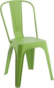 RELIX PP Καρέκλα Στοιβαζόμενη, PP Απόχρωση Lime   1τμχ