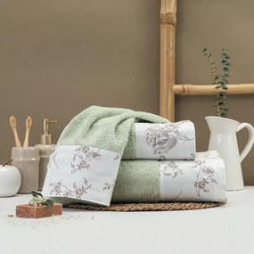 Σετ πετσέτες 3τμχ Rosine Green 016902128138