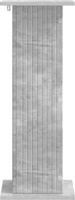 vidaXL Βάση φυτών Γκρι Σκυροδέματος 30,5 x 30 x 80,5 εκ