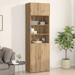 vidaXL Ντουλάπι τοίχου από δρυς 70x42,5x40 εκ. Επεξεργασμένο ξύλο