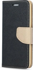Fancy Book Samsung Galaxy S22 Μαύρο/Χρυσό
