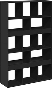vidaXL Βιβλιοθήκη Μαύρη 100x33x156,5 εκ. από Επεξεργασμένο Ξύλο