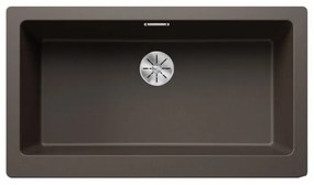 Blanco Vintera XL 9-UF Coffee Silgranit® PuraDur® Γρανιτένιος Νεροχύτης Με Βαλβίδα InFino® 89,6x51cm