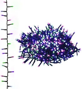 vidaXL Φωτάκια Compact με 1000 LED Παστέλ Πολύχρωμα 25 μ. από PVC