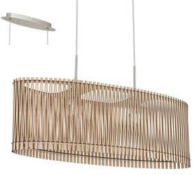 Φωτιστικό Οροφής Sendero 96194 Honey Eglo Metal,Wood