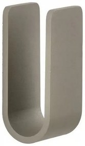 Άγκιστρο Μπάνιου Αλουμινίου Ume 34993 3,5x3,4x8cm Taupe Zone Denmark Αλουμίνιο