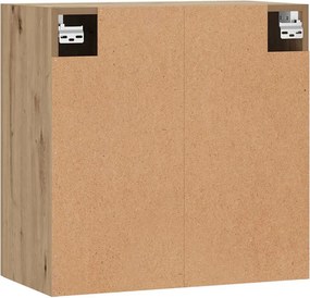 vidaXL Ντουλάπι Τοίχου Αρτισιανή Δρυς 60x31x60 εκ. Επεξεργασμένο Ξύλο