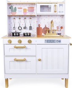 Wooden Play Kitchen (with 7 cookware) - 7275/ 7252