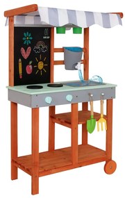 Παιδική Ξύλινη Κουζίνα KX3221 IKONKA