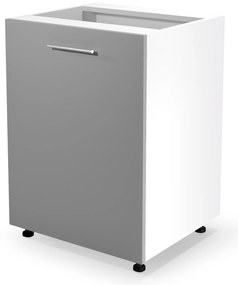 VENTO D-60/82 lower cabinet, color: white / light grey DIOMMI V-UA-VENTO-D-60/82-J.POPIEL