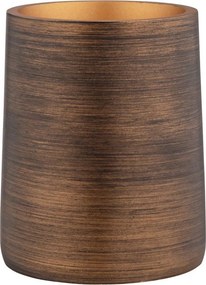 Ποτηροθήκη Μπάνιου (Φ8.5x10.8) Wenko Palena Bronze 25351100