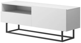 Lh-homefurniture Έπιπλο τηλεόρασης 02109-ENJ-w Λευκό 120x47x37cm 02109-ENJ-w