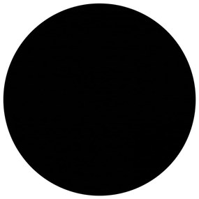 Τραπεζάκι Σαλονιού Μαύρο 40 εκ. από Ψημένο Γυαλί - Μαύρο