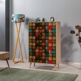 Ντουλάπι Sonoma Δρυς GODIBO 80x36x127