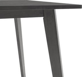 Τραπέζι Benson pakoworld MDF σε rustic grey απόχρωση 120x75x75εκ
