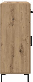 vidaXL Πλαϊνό γραφείο Artisan Oak 69,5 x 34 x 90 εκ.