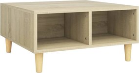 vidaXL Τραπεζάκι Σαλονιού Sonoma Δρυς 60x60x30 εκ. Επεξεργασμένο Ξύλο