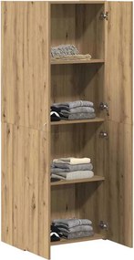 vidaXL Γραφείο Ντουλάπι Artisan Oak 60 x 32 x 152,5 εκ
