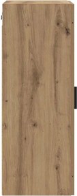 vidaXL Επιτοίχιο ντουλάπι Artisan Oak 34,5 x 34 x 90 εκ.