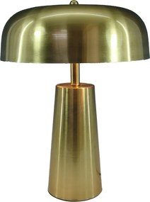 Επιτραπέζιο φωτιστικό Luminary Inart Ε27 χρυσό μέταλλο Φ30x40εκ