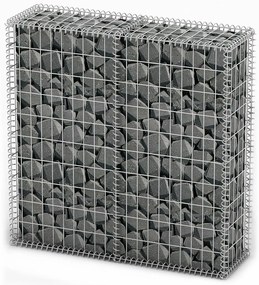 Συρματοκιβώτιο 100 x 100 x 30 εκ. Γαλβανισμένο Σύρμα με Καπάκια