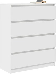 vidaXL Sideboard Λευκό 80x35x99 cm Κατασκευασμένο ξύλο