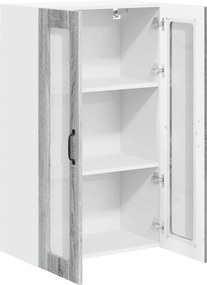 VidaXL Ραφιέρα τοίχου LUCCA Γκρι Sonoma 60 x 31 x 100 εκ.