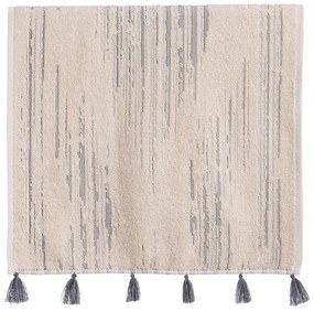 Πετσέτα Μπάνιου Halfway Beige /Black 70x150 - Nef-Nef Homeware