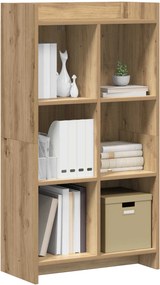 vidaXL Βιβλιοθήκη 6 επιπέδων 59 x 30 x 111 εκ Επεξεργασμένο Ξύλο