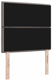 vidaXL Κεφαλάρι με κεφαλάρι Taupe 100 cm ύφασμα