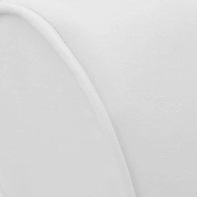 vidaXL Ανάκλιντρο Λευκό από Συνθετικό Δέρμα
