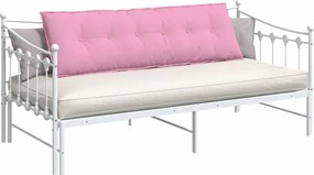 vidaXL Μαξιλάρι Πλάτης Ροζ 160 x 19 x 50 εκ ύφασμα